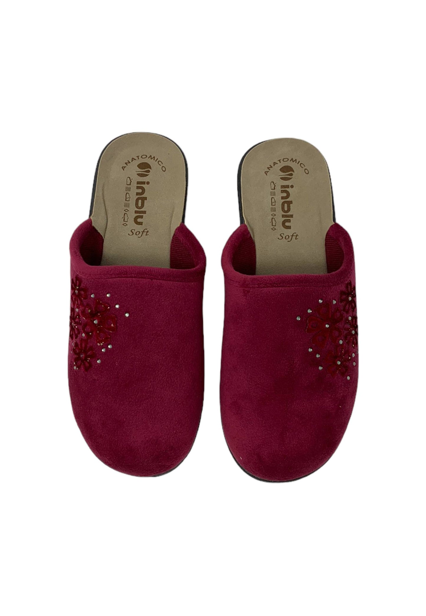 Pantofola INBLU GI000016 BORDEAUX donna