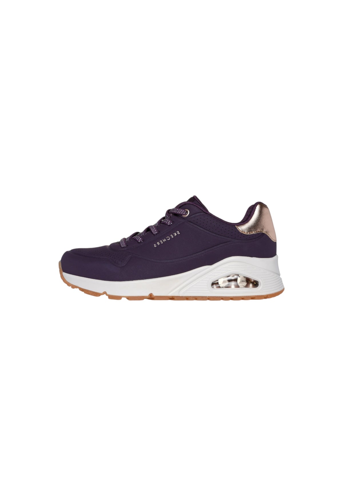 Sneakers SKECHERS Uno - Shimmer away 155196/DKPR Donna