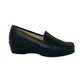mocassino comfort 2433 NAPPA NERO donna