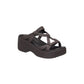 Sandali Crocs Brooklyn Knot Sky Sandal 212011-206 Espresso donna