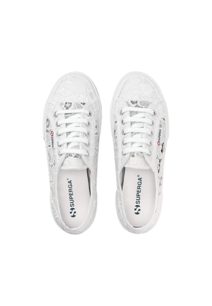 Sneaker SUPERGA 2750 MACRAME S81219W 900 white ragazza/donna