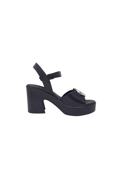 Sandali con tacco REPO 57281-E6 NERO donna