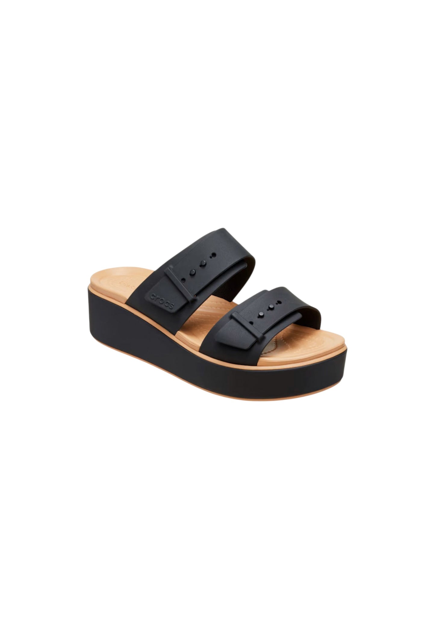 Sandali Crocs Brooklyn Buckle Matte Wrap Low 212408-0RI donna
