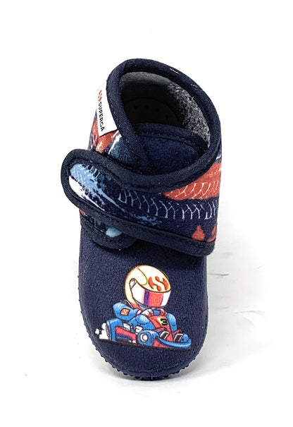 Pantofola chiusa SUPERGA S21T408 BLU bambino