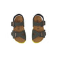 Sandalo GRUNLAND Junior ARIA SB0025-40 OLIVA/GIALLO Bambino