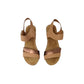 Pantofola con zeppa INBLU EN000026 SABBIA donna