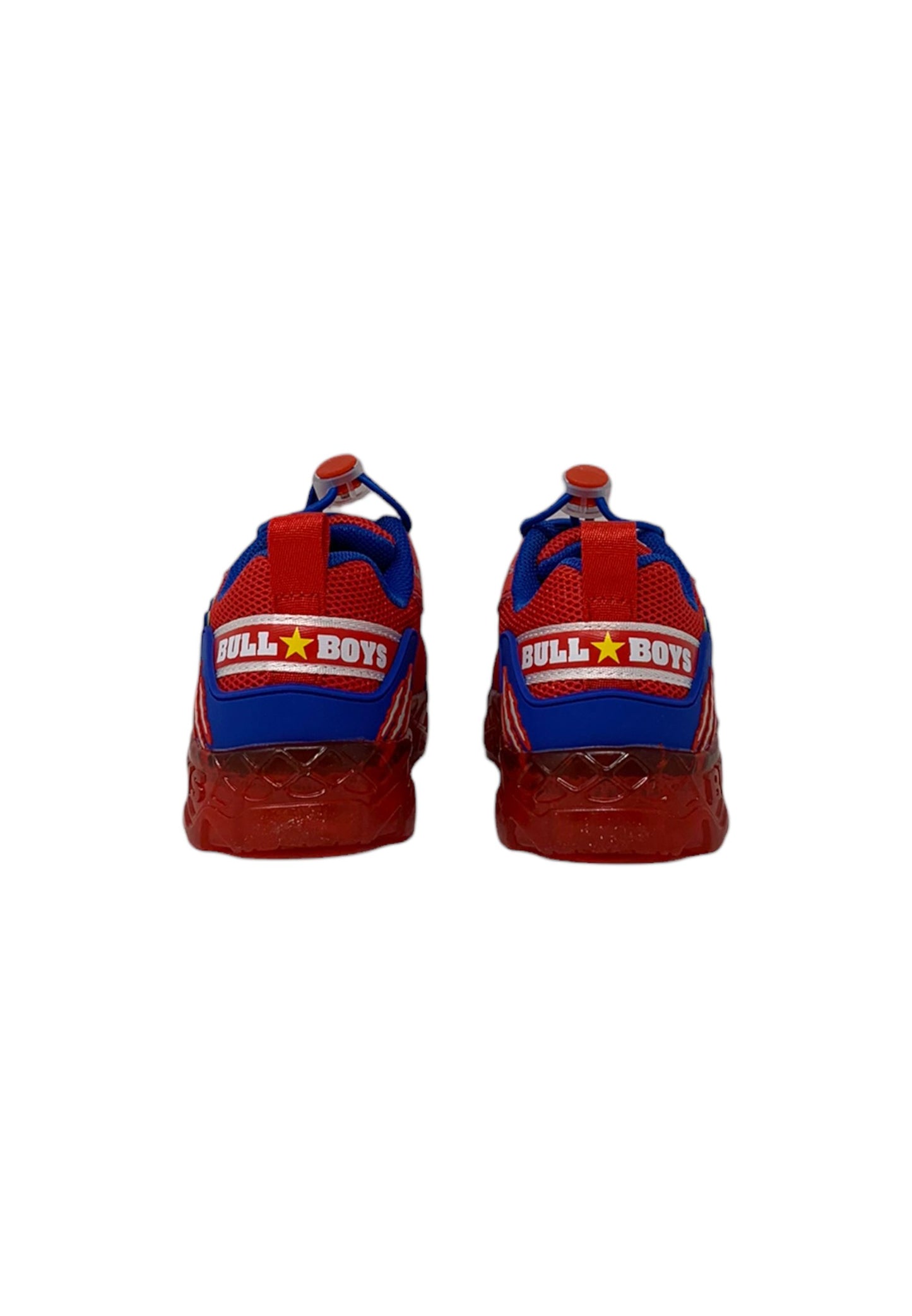 Sneakers luminose BULL BOYS TRICERATOPO DNAL4501 ROSSO Bambino