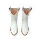 Texani Made In Italy 104 vitello bianco bambina/ragazza