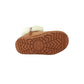Stivaletto con pelliccia GRUNLAND JR CROMPO2048-14 CUOIO bambina
