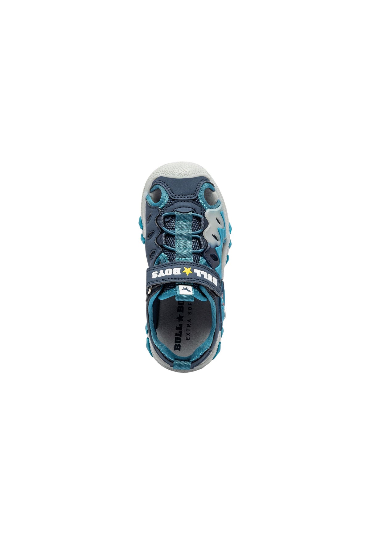 Sandali con luci BULL BOYS Mosasauro DNCL5192 BLU Bambino