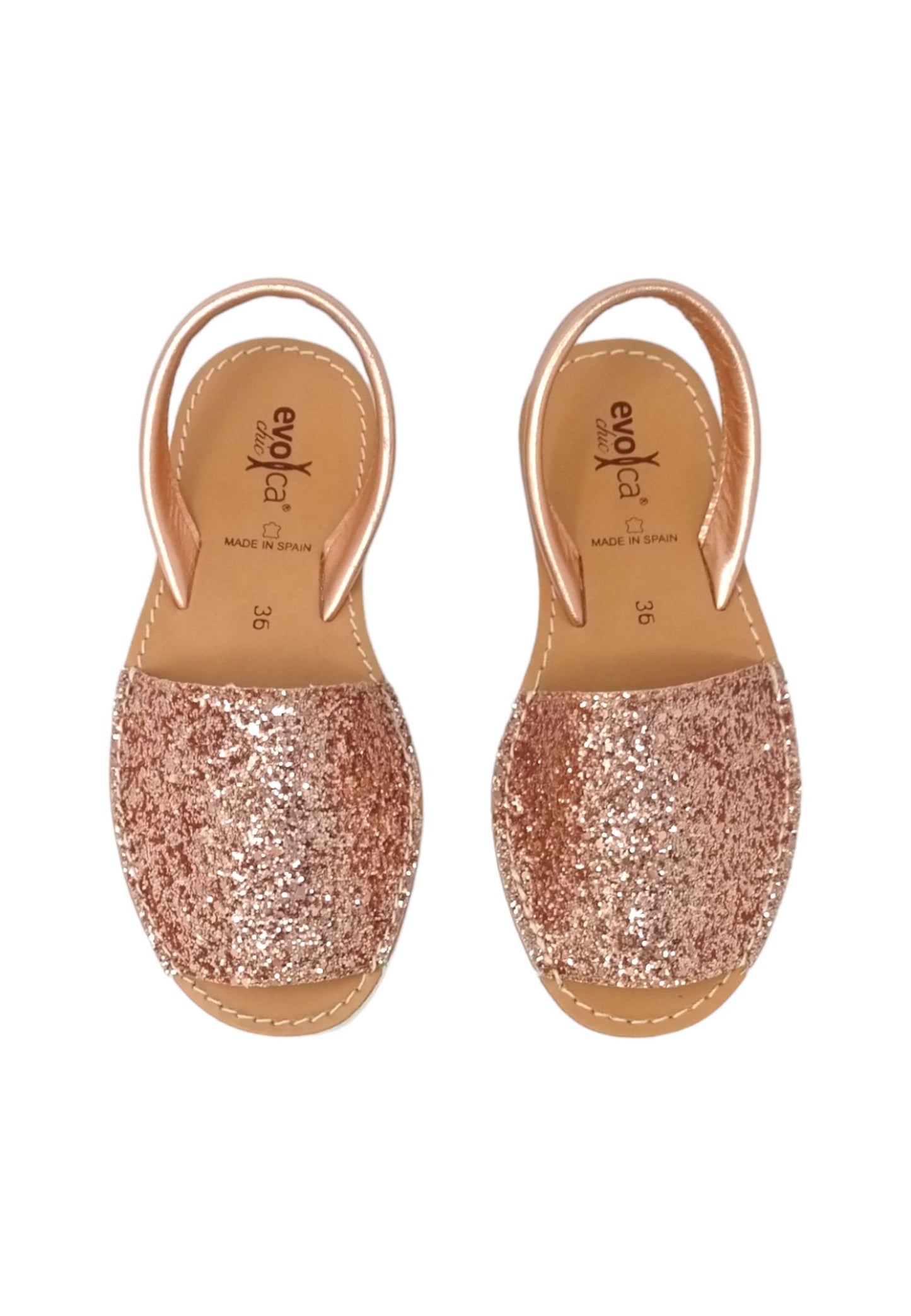 Minorchina JOLLY EC412 GLITTER NUDE Donna