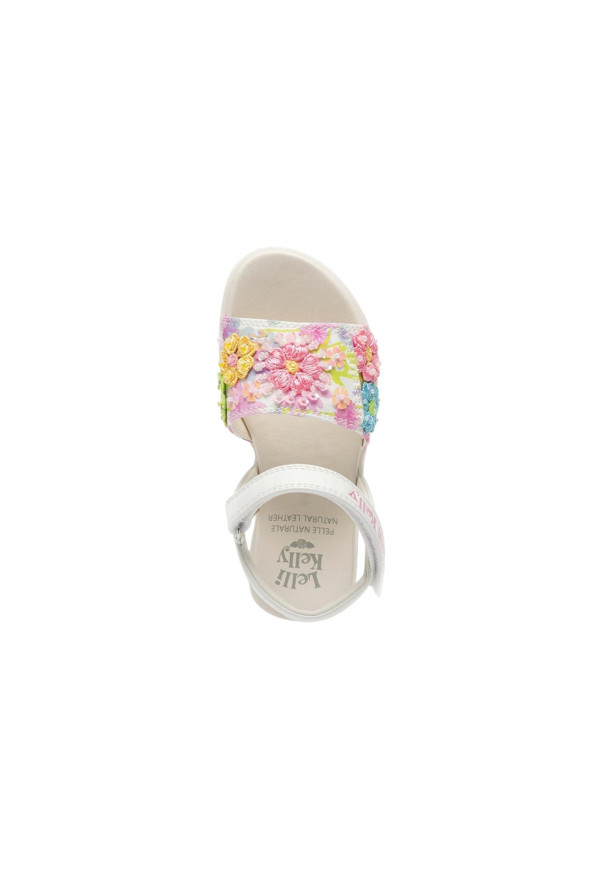 Sandali Lelli Kelly Eloise LKCD4890 BIANCO FANTASIA bambina