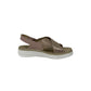 SANDALO LINEA COMODA STILE DI VITA 8233 ROS plantare estraibile donna