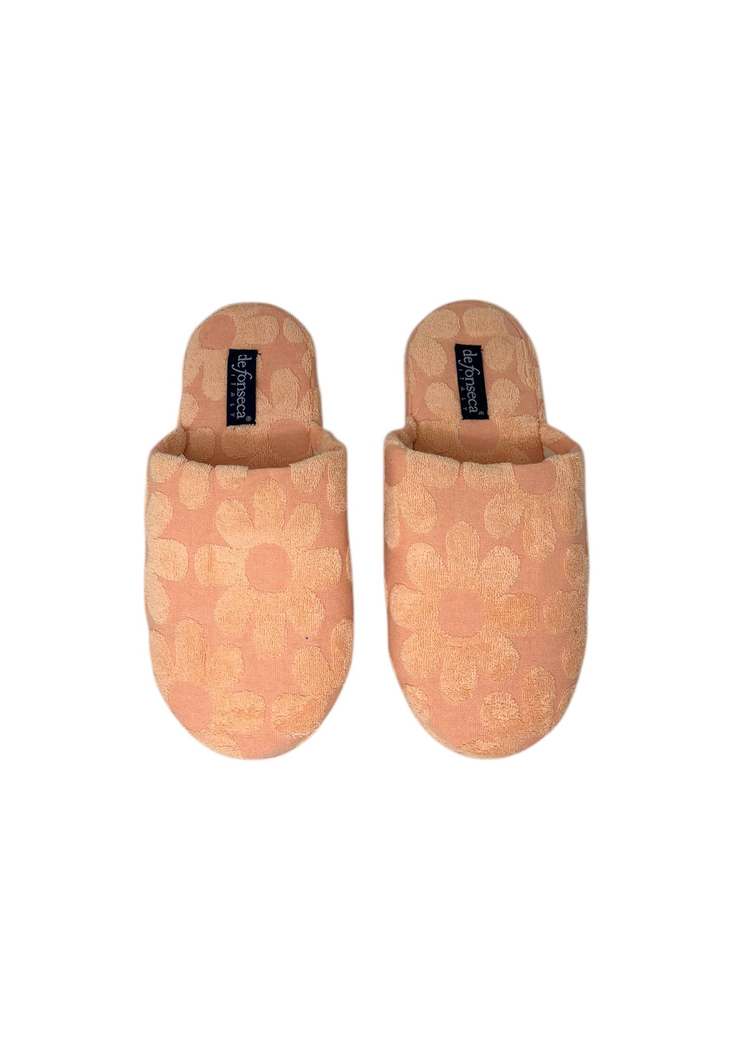 Pantofola da camera  DE FONSECA DE.ROMA WB35 rosa pesca Donna