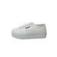 Scarpa da ginnastica SUPERGA Le Classiche 2750 PLATFORM S9111LW 901 WHITE Donna