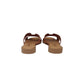 Ciabatta Patrizia Azzi L01 CUOIO donna