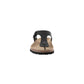 Ciabatta infradito GRUNLAND BOBO CC0074-40 NERO-NERO Uomo