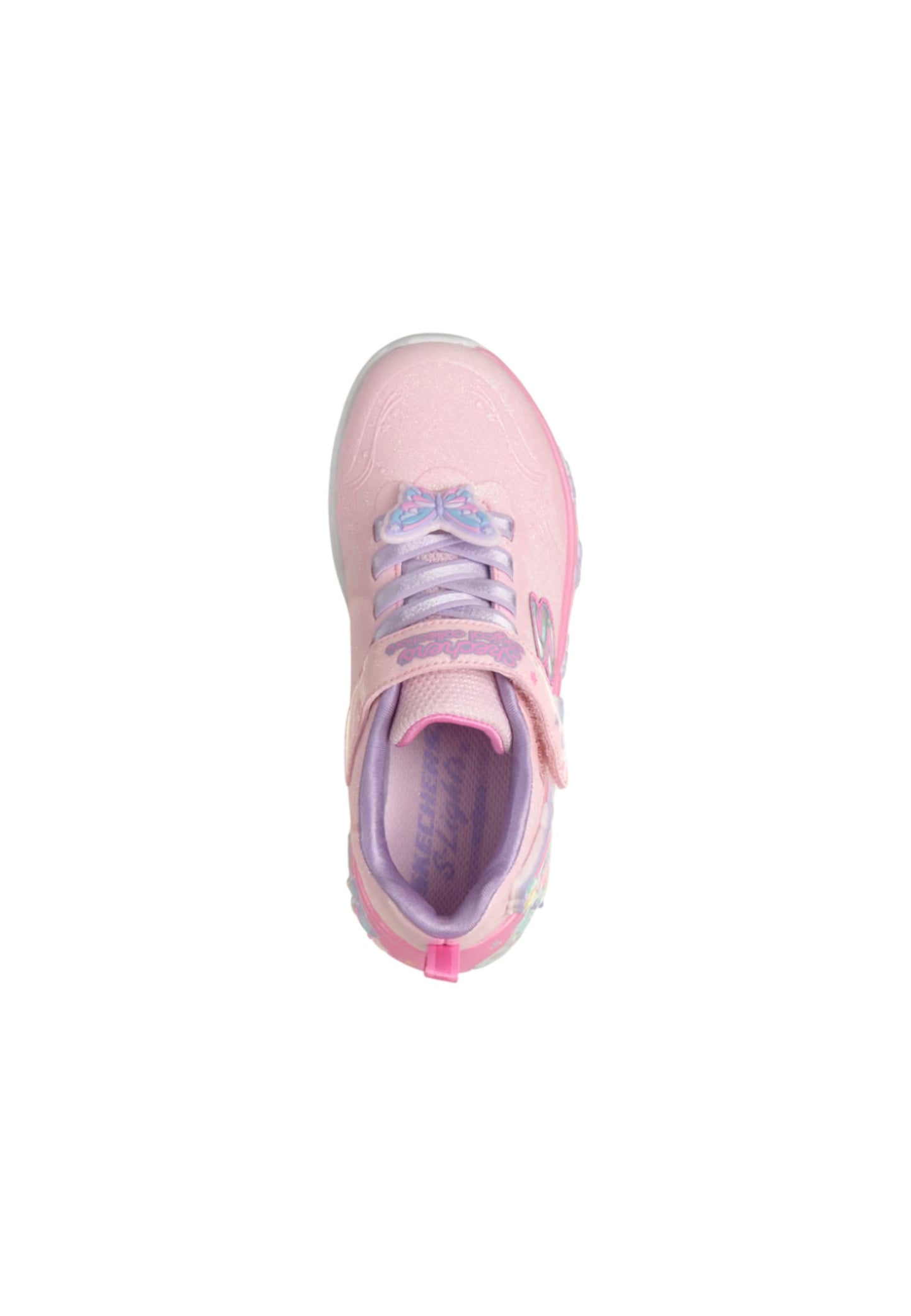 Sneakers luminose Skechers - S lights BUTTERFLY BLISS 303065LC/LPMT bambina