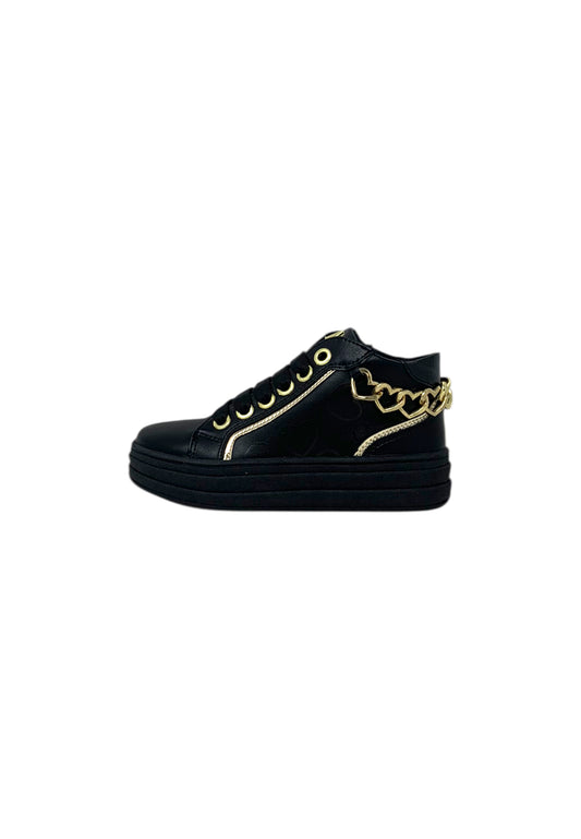 Sneaker ASSO AG-17530 BLACK bambina/ragazza