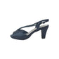 Sandalo  KISS KRISS D63 RASO BLU donna