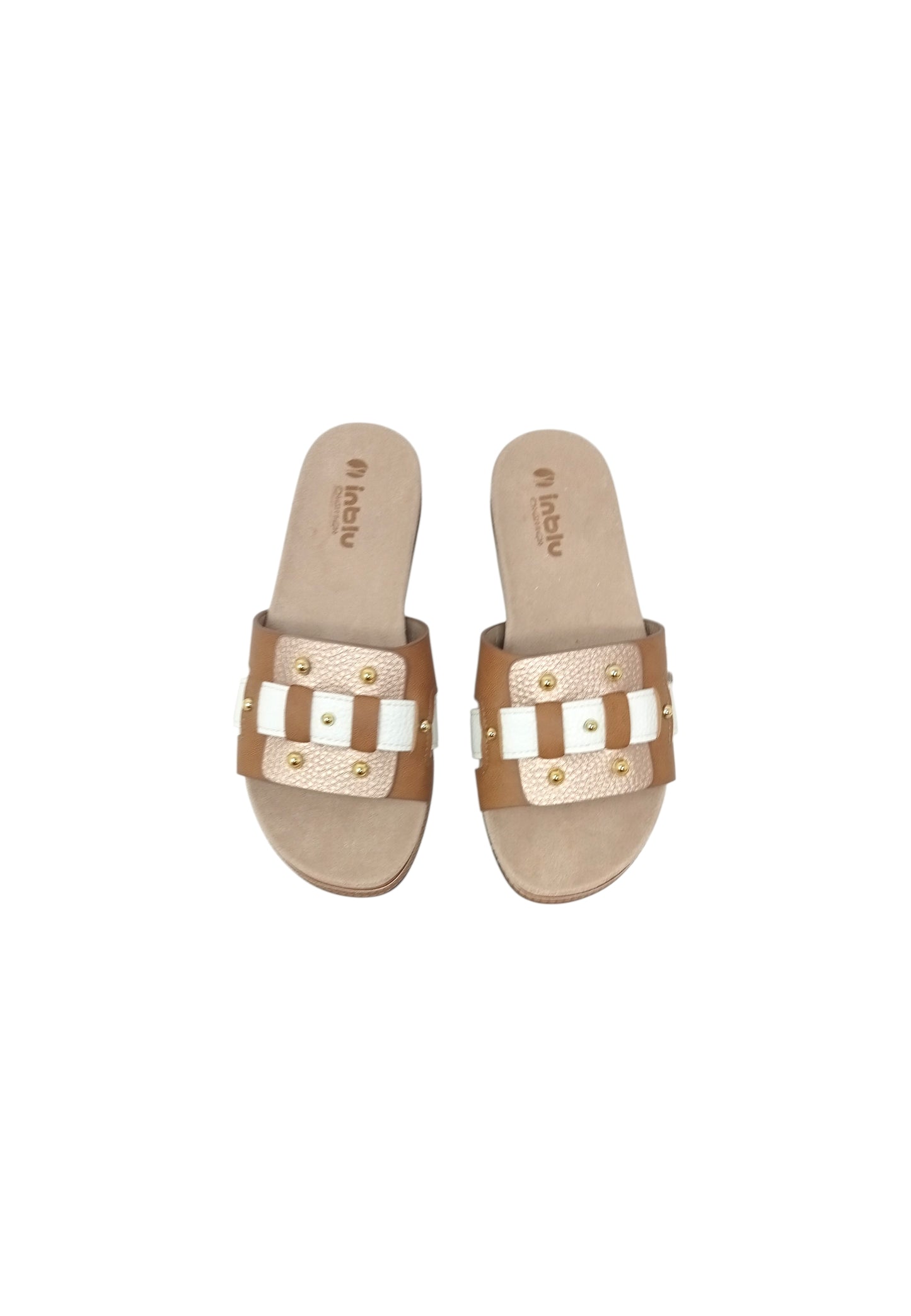 Sandali INBLU SA000054 CAMEL donna