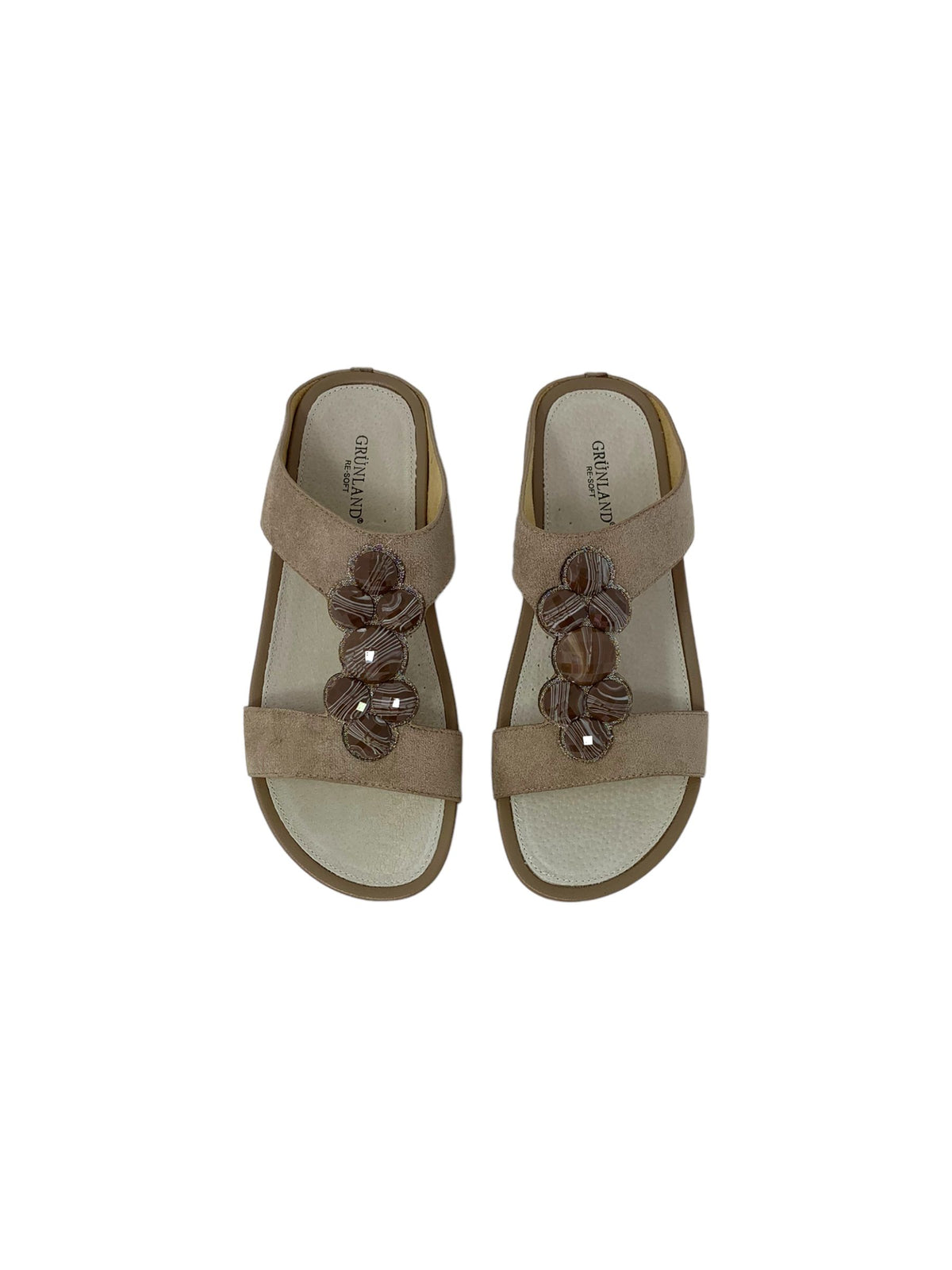 Ciabatta GRUNLAND DIRA CI3162-C9  TAUPE  donna