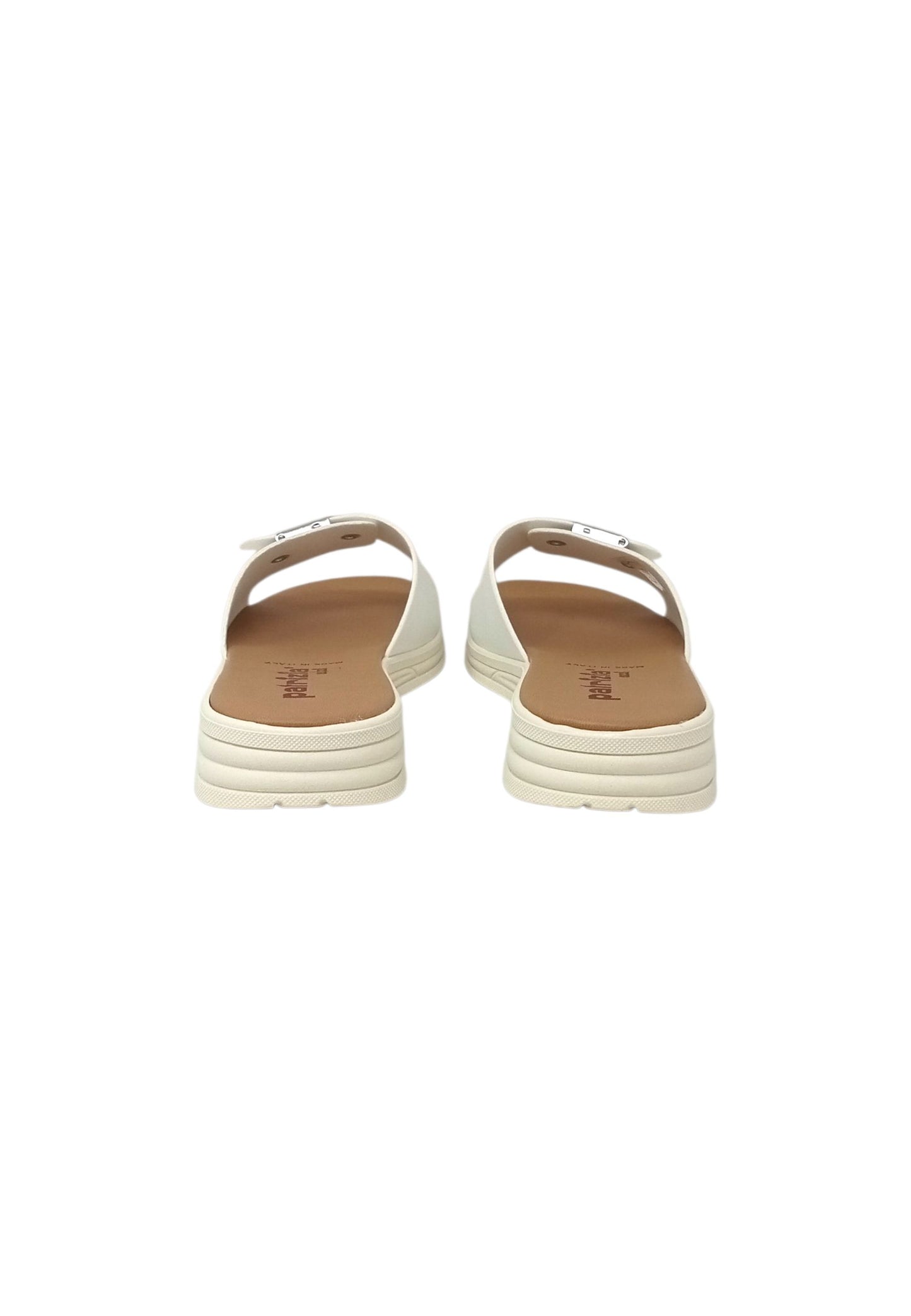 CIABATTA PATRIZIA AZZI A21/B BIANCO/BIANCO donna