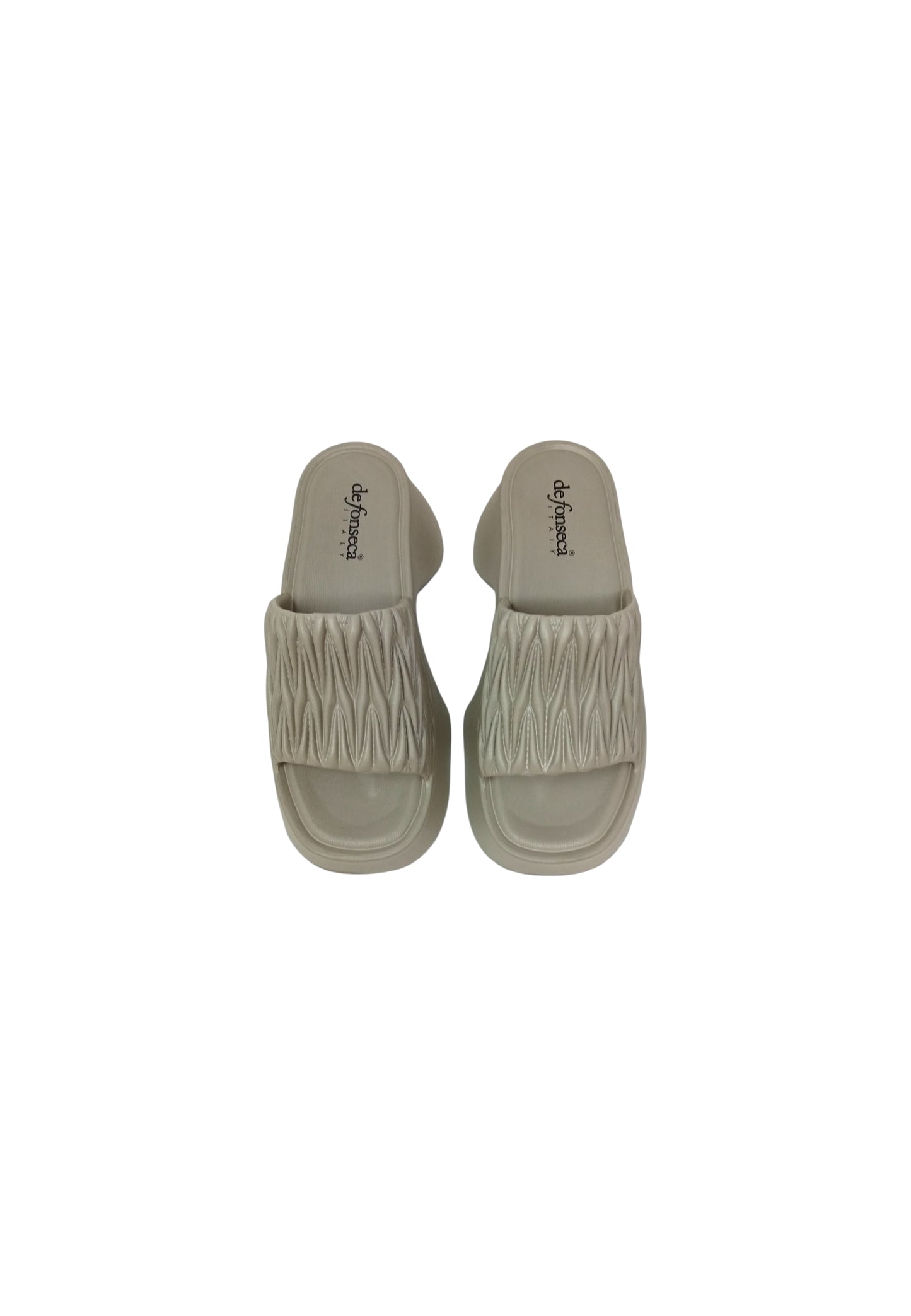 Ciabatta con tacco DE FONSECA DE.OROSEI WC52 BEIGE DONNA