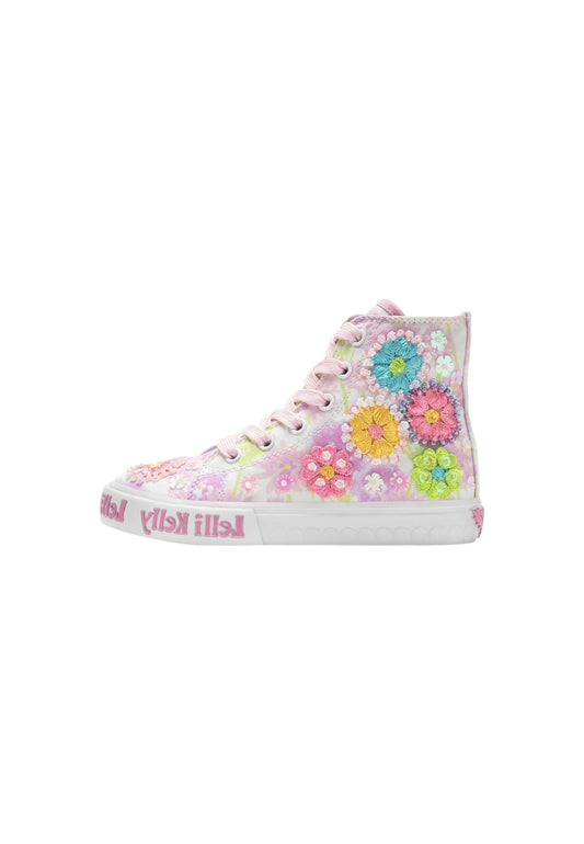 Sneakers LELLI KELLY "ELOISE" LKED4910 BIANCO FANTASIA Bambina