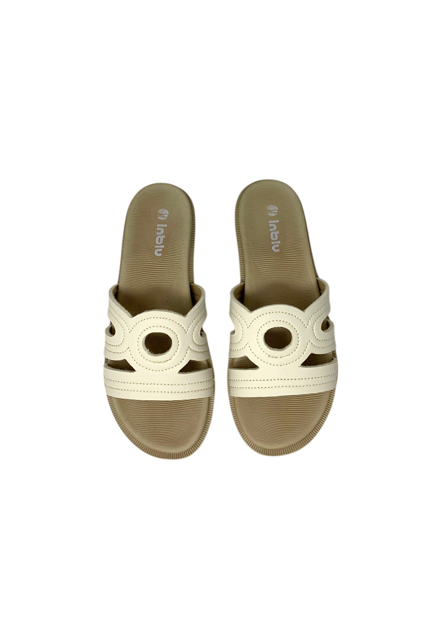 Ciabatta INBLU Dual Density SF000005 NATURALE donna