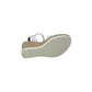 Sandali con zeppa REPO 52294-E5 BIANCO donna