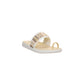 Ciabatta HEYDUDE MAUI BREEZE TOE LOOP 45259-1XV IVORY/GOLD Donna