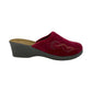 Ciabatta INBLU DE0000015 BORDEAUX donna
