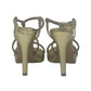 Sandalo col tacco JOEL A7569 LIZ LAME PLATINO donna