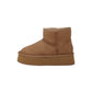 Stivaletto con pelliccia GRUNLAND JR CRIS PO2145-I4 TAUPE bambina/ragazza