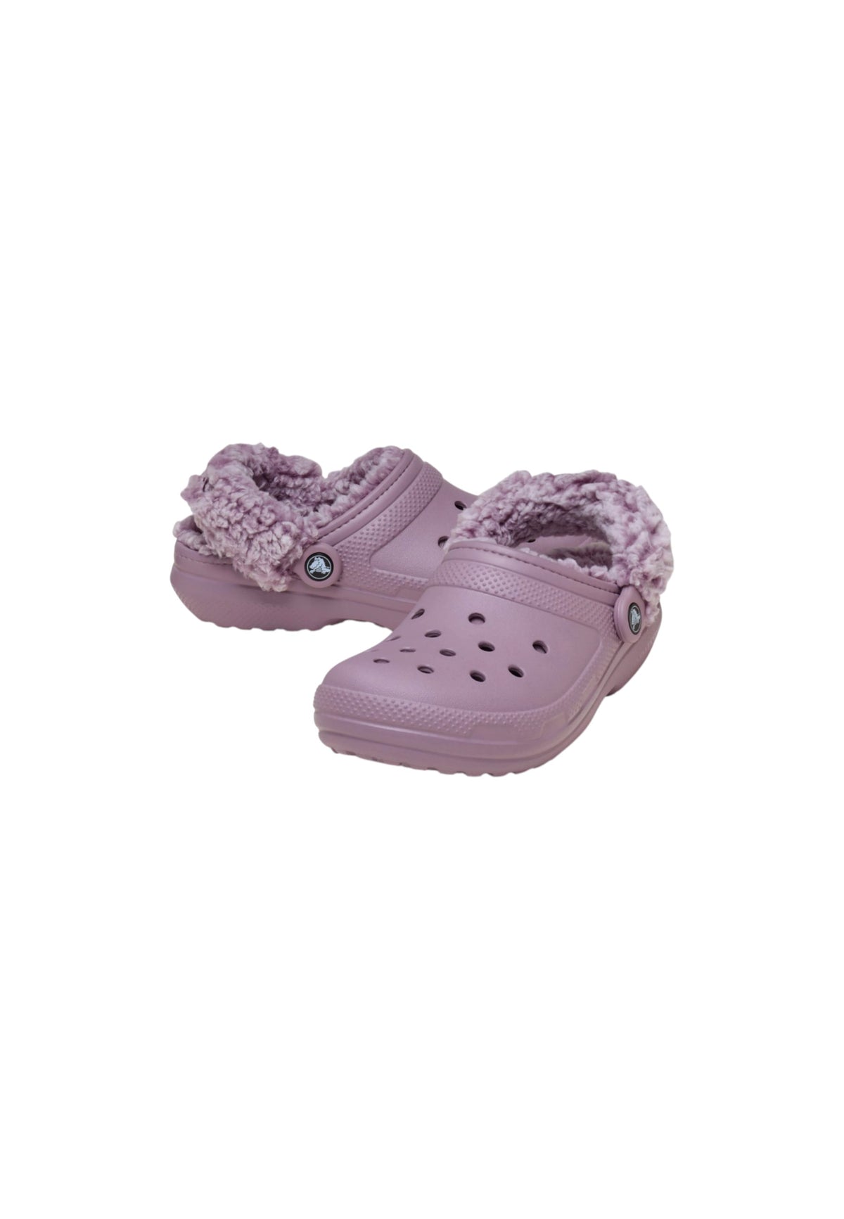 Classico Crocs tartaruga con pelliccia 211396-5EO Lilac Donna