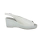Sandali con zeppa SOFFICE SOGNO EL2430 NAP. BIANCO donna