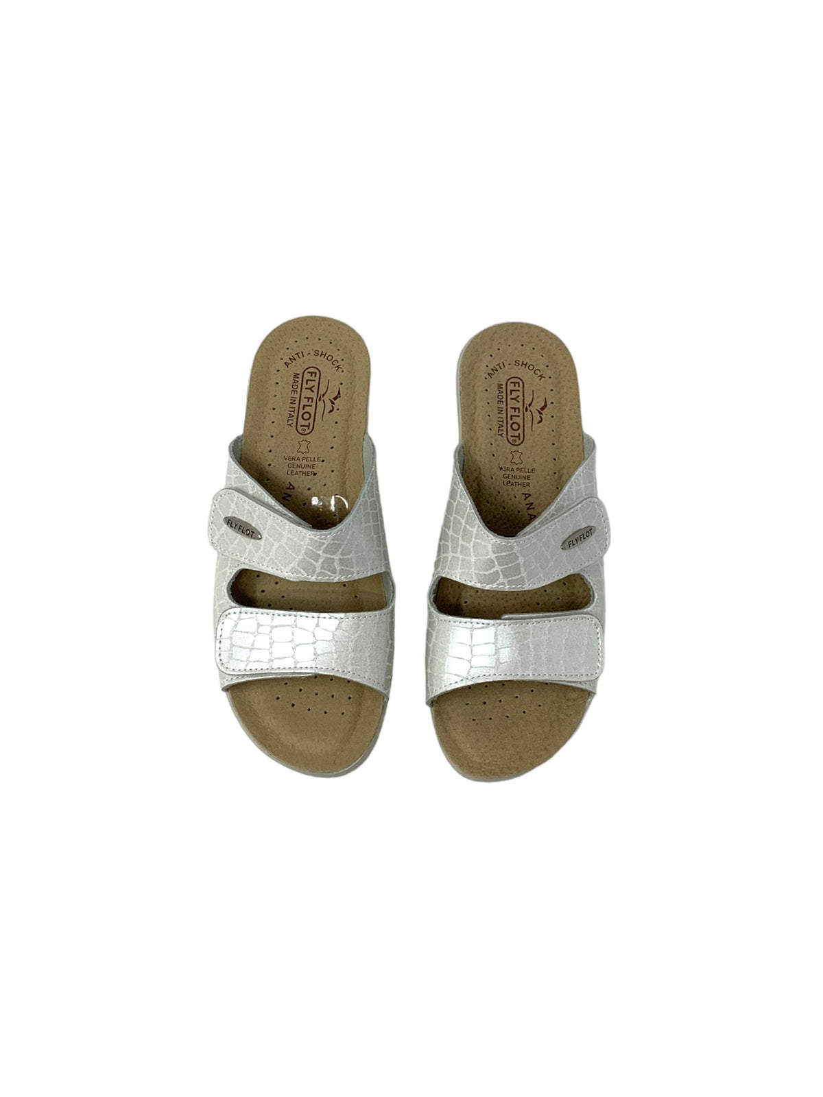 Ciabatta FLYFLOT  96 E28 NE BIANCO donna