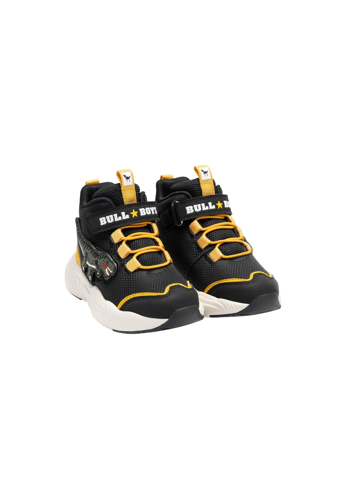 Sneakers BULL BOYS T-REX MID DNAI5124 NERO Bambino