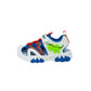 SANDALI CON LUCI BULL BOYS SPINOSAURO DNCL5054 BIANCO Bambino