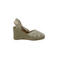 Sandali Espadrillas con zeppa XTI 142336 beige donna