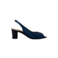 Sandali con tacco SOFFICE SOGNO E5T60C2 perlato blu  donna