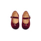 Ballerine  Sa.Ba. Calzature 234 VELLUTO BORDEAUX bambina