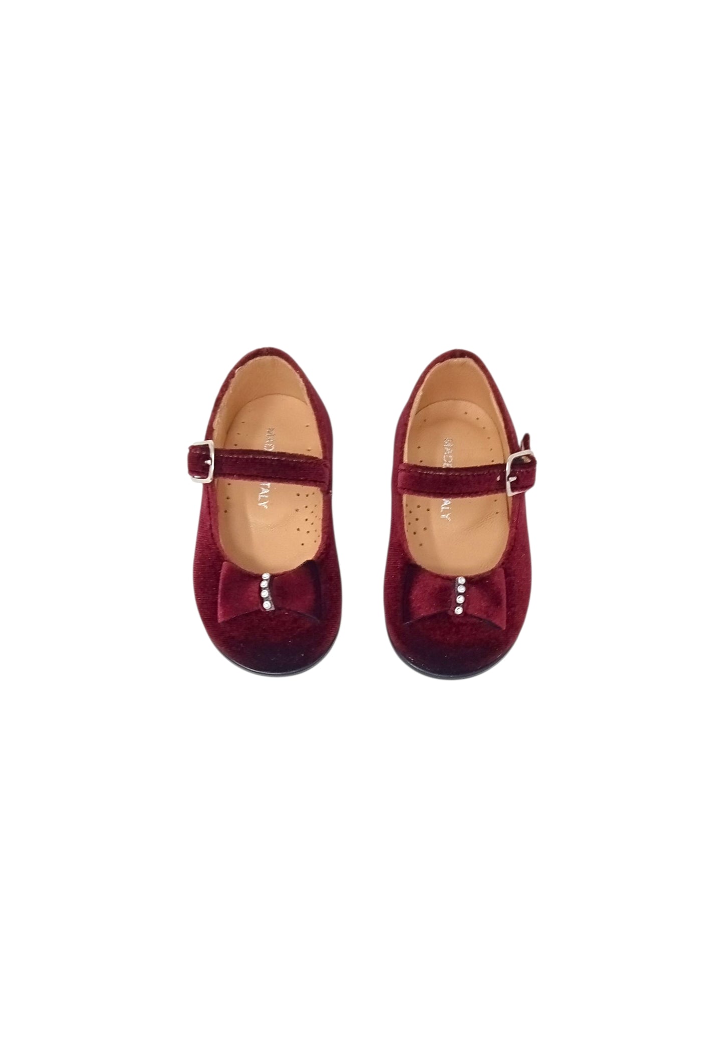 Ballerine  Sa.Ba. Calzature 234 VELLUTO BORDEAUX bambina