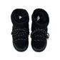 Stivaletto con pelliccia GRUNLAND JR CROMPO2101-14 NERO bambina