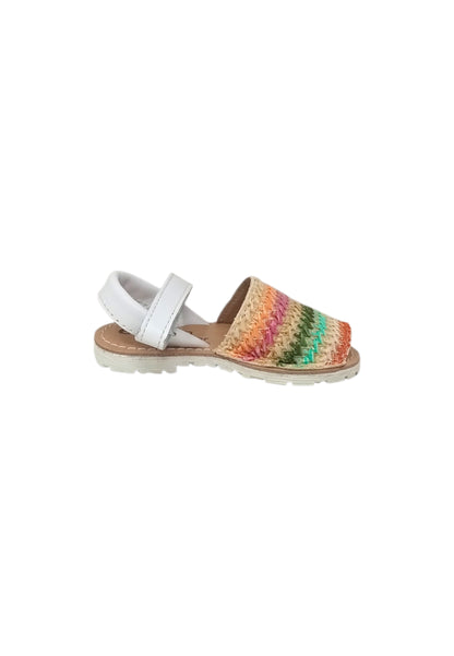 Minorchina JOLLY ANIA RAFFIA JUTA N°4 Multicolore bambina
