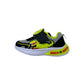 Sneakers luminose BULL BOYS VELOCIRAPTOR DNAL5141 GRI/NE Bambino