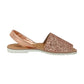Minorchina JOLLY EC412 GLITTER NUDE Donna