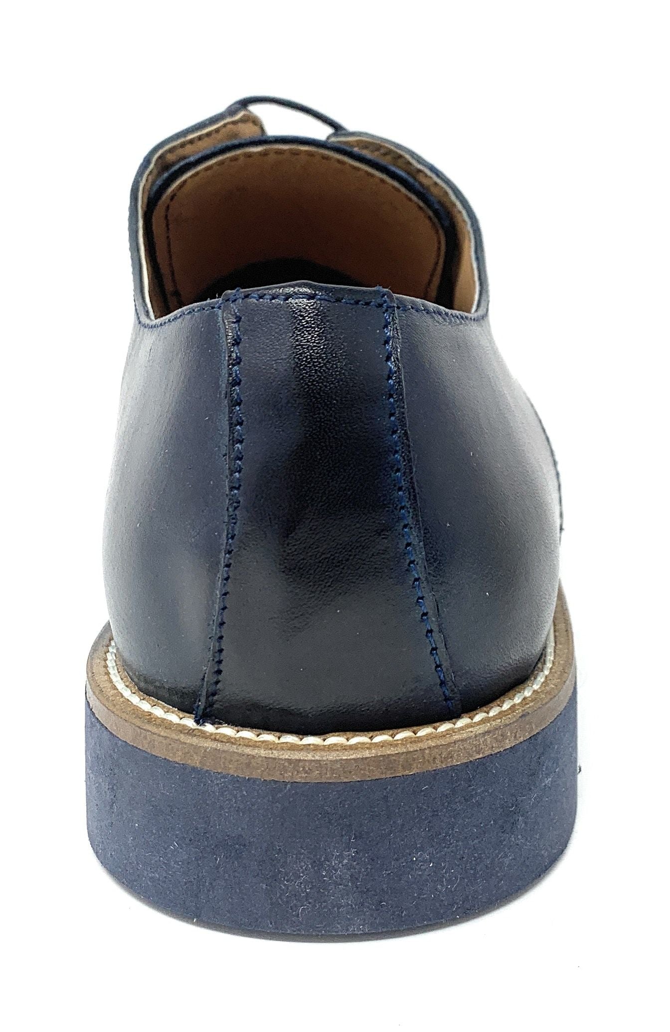 Scarpa modello polacchina BKS 0510 PelleBlu uomo