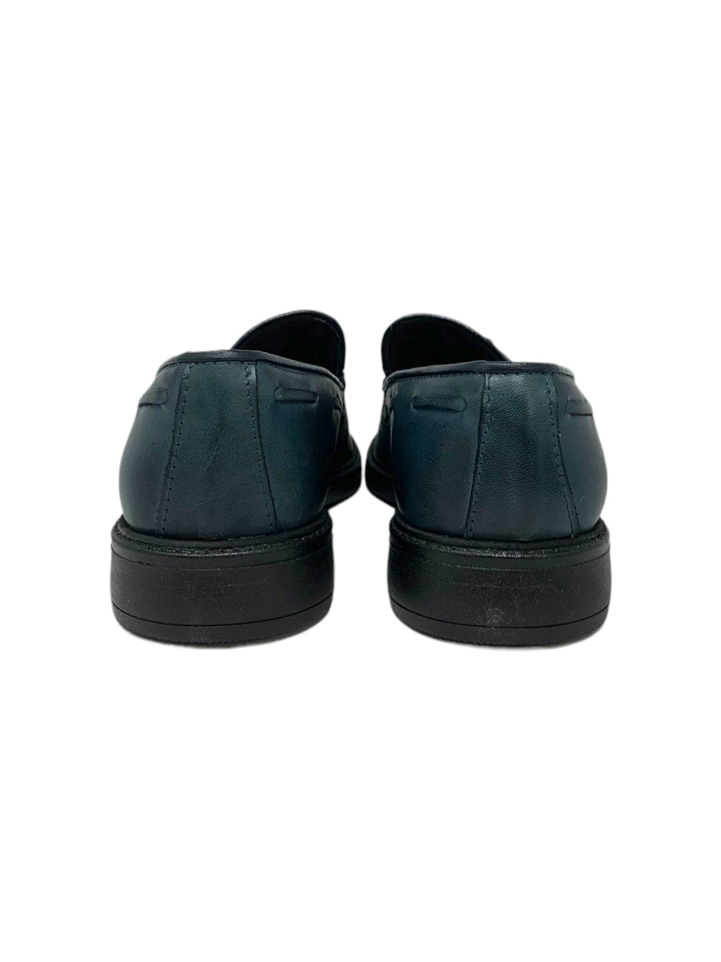 Mocassino BKS 0489 PELLE BLU uomo